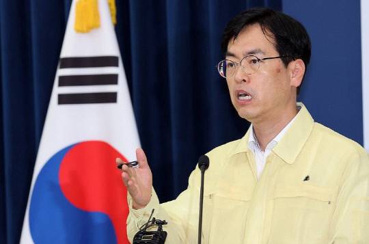 김민재 중앙재난안전대책본부 1차장(행안부 차관). 연합뉴스.