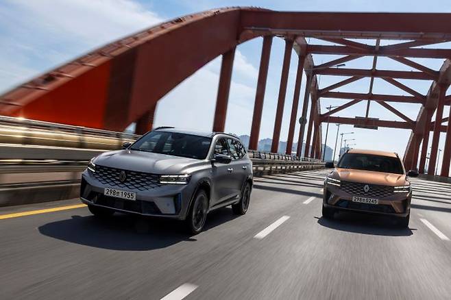 르노코리아 그랑 콜레오스. ⓒ르노코리아