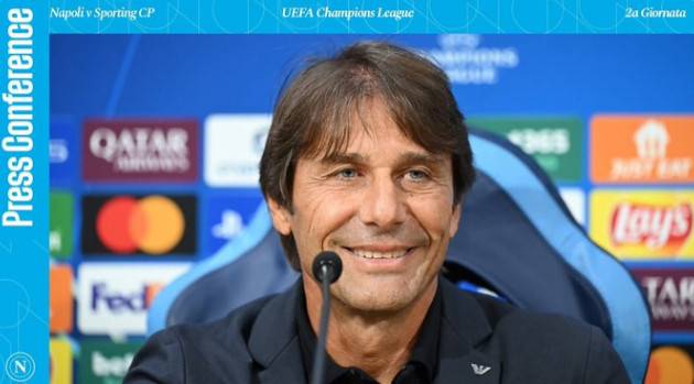 안토니오 콘테 나폴리 감독. /사진=나폴리 공식 SNS 갈무리