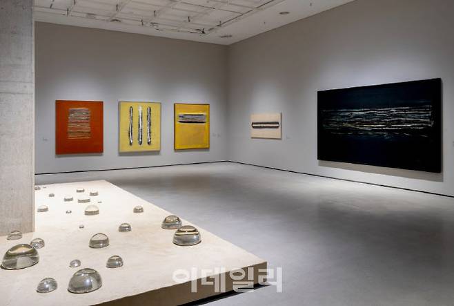 국립현대미술관 서울관 ‘김창열’ 전시 전경. (사진=국립현대미술관)