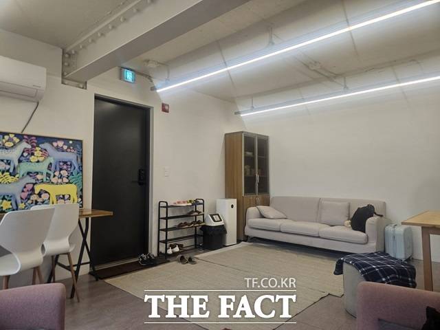 위기청소년들을 위한 센터 내 공간./설상미 기자