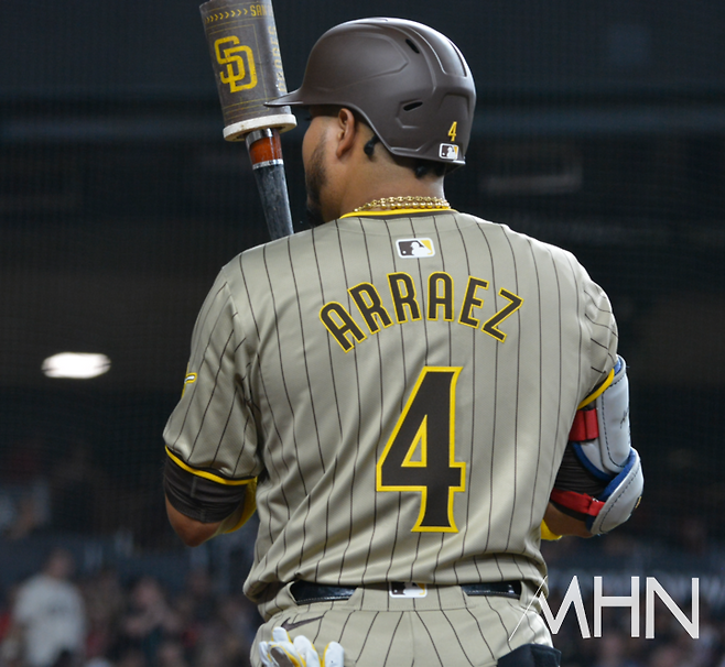 (샌디에이고 내야수 루이스 아라에즈)