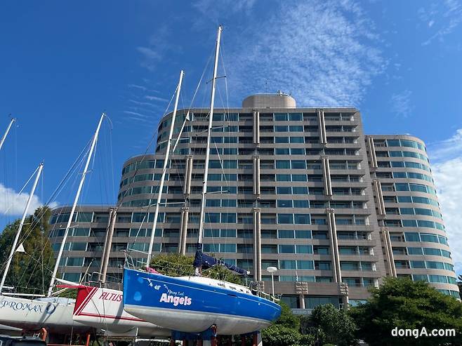 금호리조트 통영마리나.