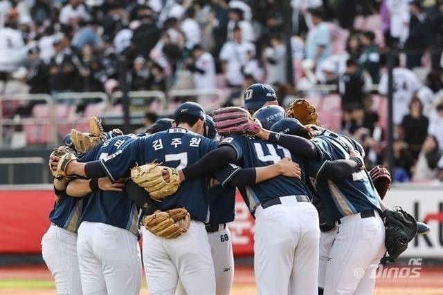 최근 8연승을 달리는 등 기적의 행보를 선보이고 있는 NC 선수단. 사진=NC 제공