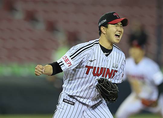 유영찬은 올 시즌 가장 완벽한 마무리였다. (사진=LG)