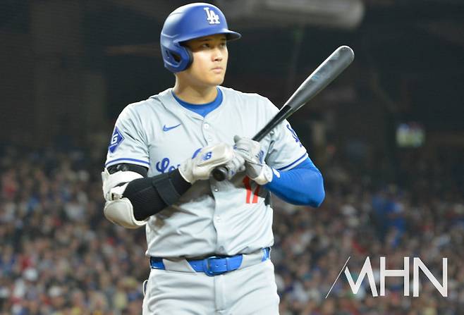 (NLDS 1차전 선발투수 겸 1번 선두타자로 나서는 오타니 쇼헤이)