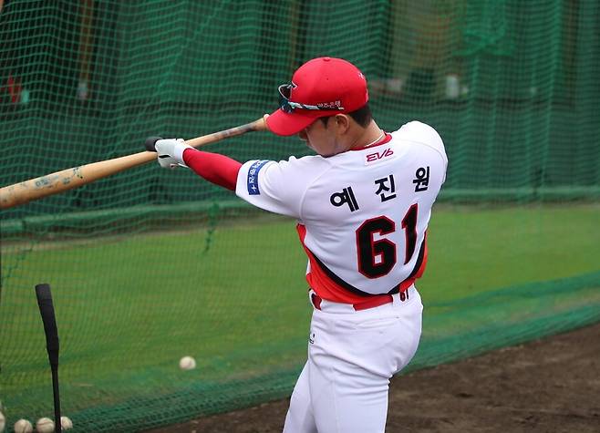 ▲ 2군에서는 좋은 평가를 받았지만 1군의 문을 뚫지 못하고 팀을 떠나는 예진원 ⓒKIA타이거즈