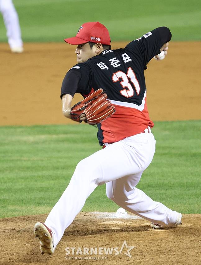 KIA 박준표. /사진=김진경 대기자