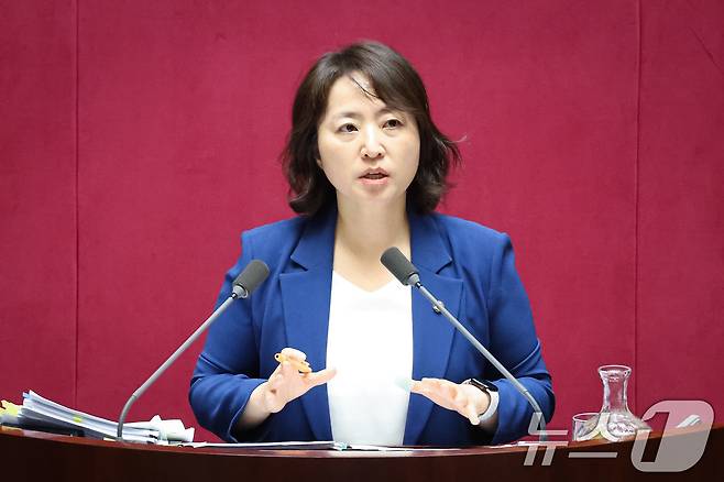 이주희 더불어민주당 의원. ⓒ News1 유승관 기자