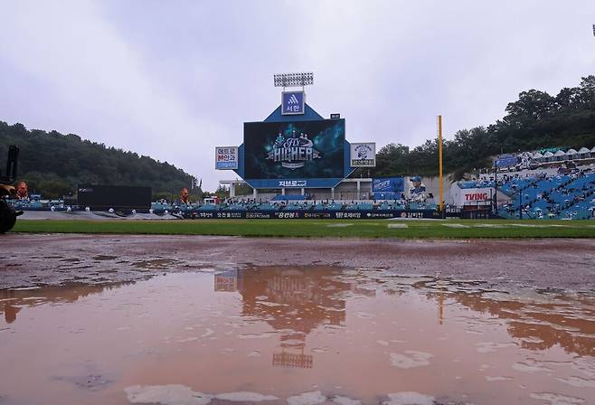 ▲ 대구 삼성라이온즈파크 우천 ⓒ삼성 라이온즈