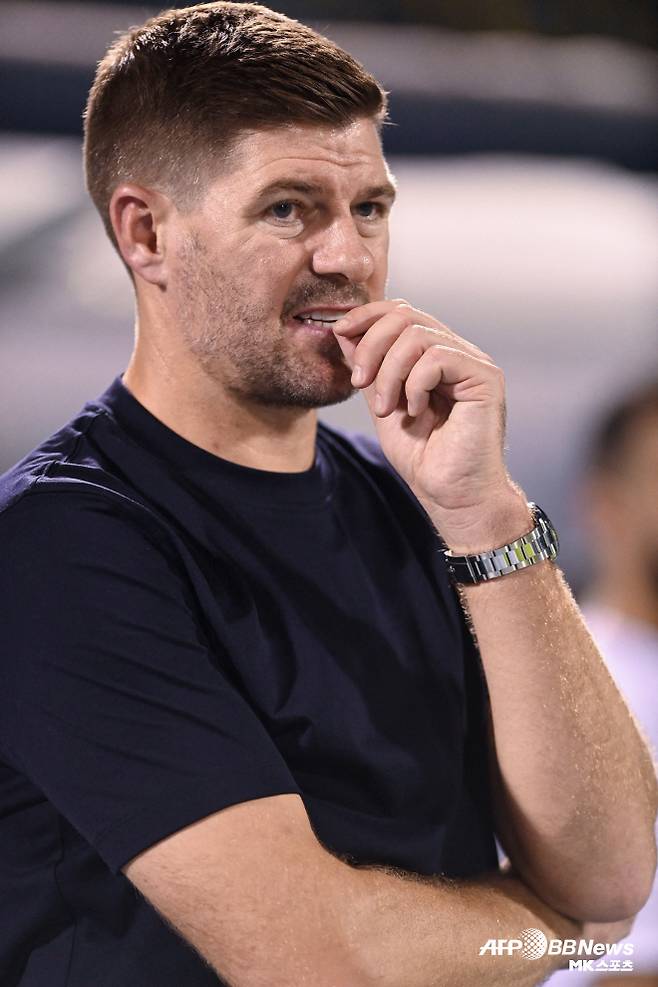 스티븐 제라드 감독. 사진=AFPBBNews=News1