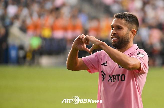 인터 마이애미 조르디 알바. /AFPBBNews=뉴스1