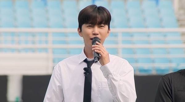 JTBC '뭉쳐야 찬다4'에 출연한 임영웅./사진제공=JTBC '뭉쳐야 찬다4'