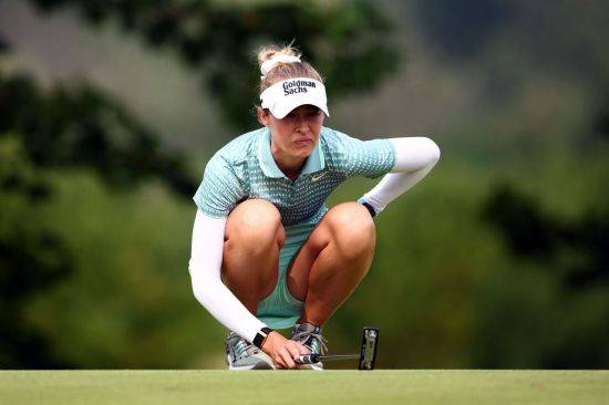 넬리 코르다가 부상 때문에 한화 라이프플러스 인터내셔널 크라운에 불참한다. AFP연합뉴스