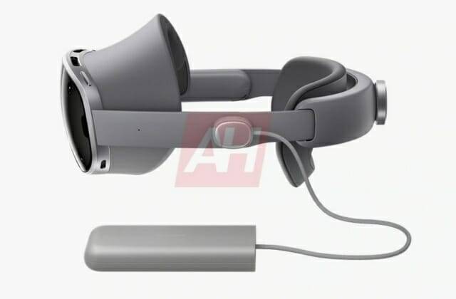 삼성 XR 헤드셋 '무한'의 렌더링이 공개됐다. (사진=안드로이드헤드라인)