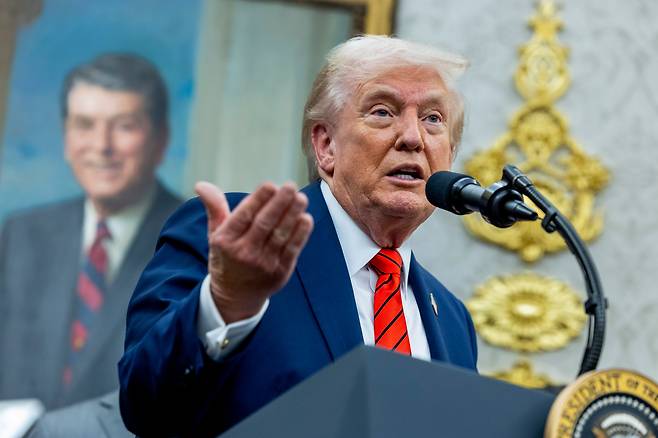 도널드 트럼프 미국 대통령. /연합뉴스