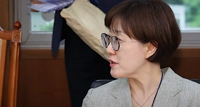 김현지 제1부속실장. (유튜브 캡처)