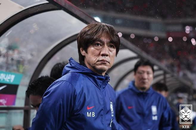 ▲ 2025년 10월 10일은 한국축구 참패의 날로 기록됐다. 이창원호가 U-20 월드컵 16강에서 탈락했고, 홍명보호는 브라질과 평가전에서 0-5 대패를 당했다. 그리고 U-23 대표팀인 이민성호는 아시아 국가인 사우디아라비아에도 0-4로 져 시급한 개선을 부추겼다. ⓒ 대한축구협회