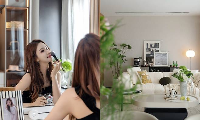 배우 이다해가 럭셔리 상해 신혼집을 공개했다. 이다해 SNS 캡처