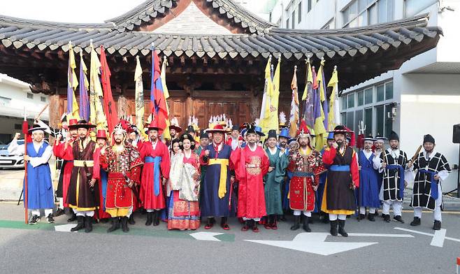 제19회 세종대왕과 초정약수축제 어가행차1