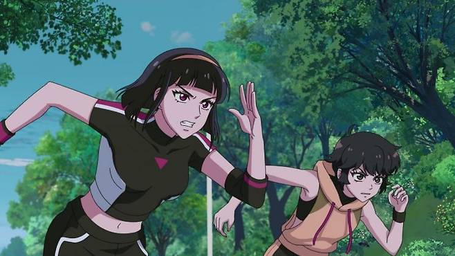 애니메이션 영화 '나쁜계집애: 달려라 하니' 스틸 컷