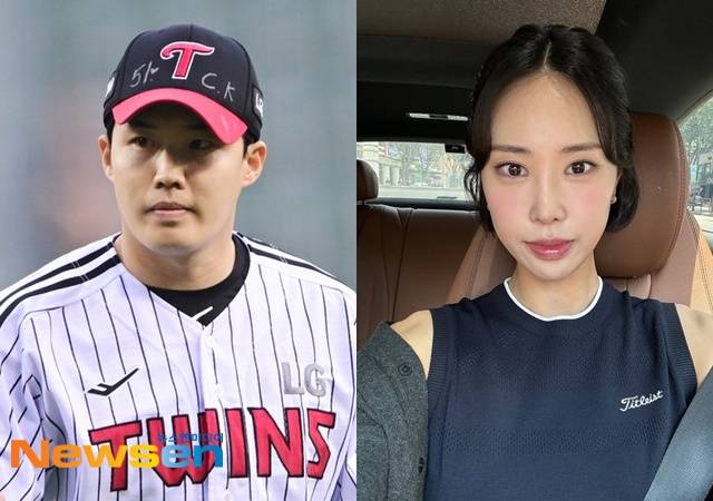 임찬규, 손새은 / 뉴스엔 DB, 손새은 소셜미디어