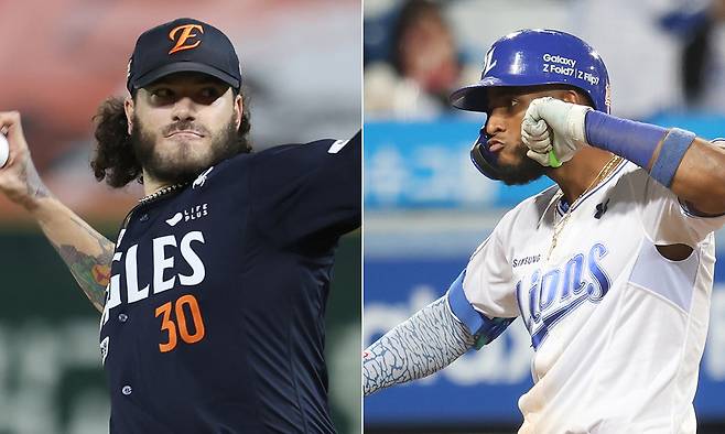 코디 폰세(왼쪽), 르윈 디아즈.