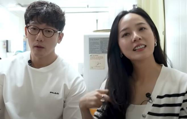 배우 기태영과 유진./유튜브