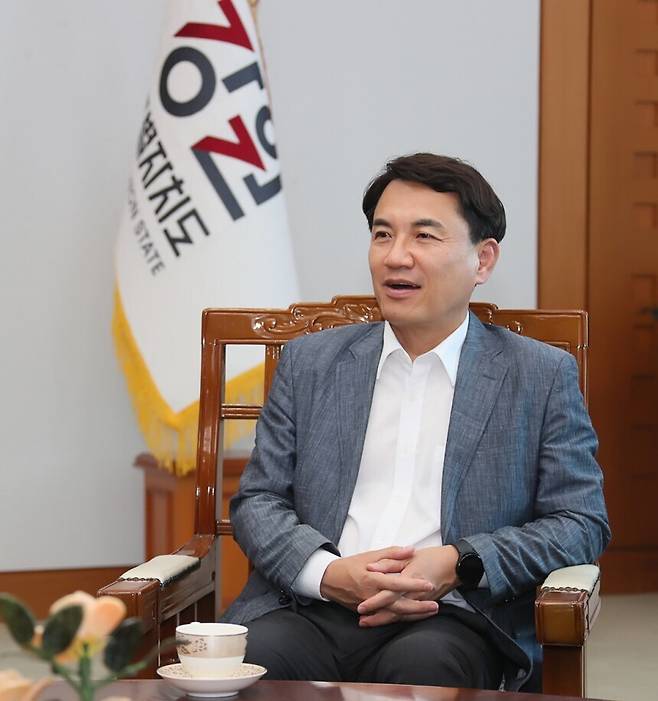 김진태 강원도지사. 강원도 제공