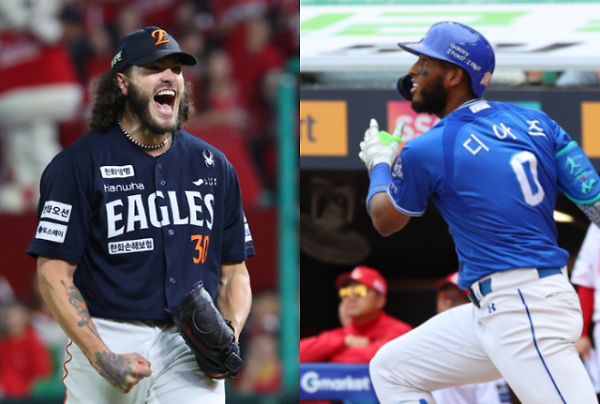 코디 폰세(왼쪽)·르윈 디아즈(오른쪽). 연합뉴스