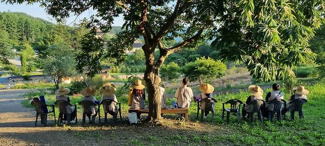 청정한 고지대에 자리해 풍광이 아름다운 망경산사는 깊어가는 가을, 힐링의 시간을 보내기에 제격이다. 망경산사 제공