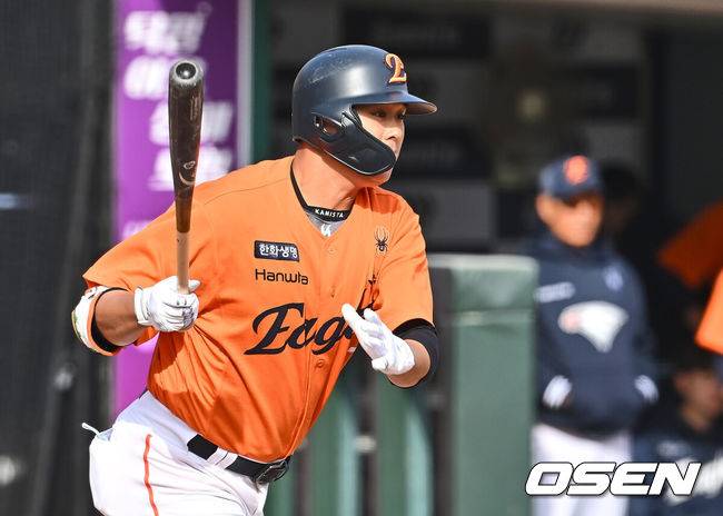 한화 이글스 권광민은 타율 1할대에도 플레이오프 엔트리에 포함됐다. / OSEN DB