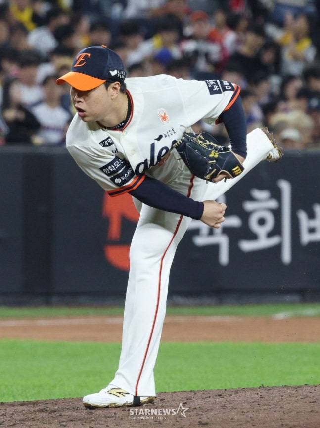 한화 김종수. /사진=김진경 대기자