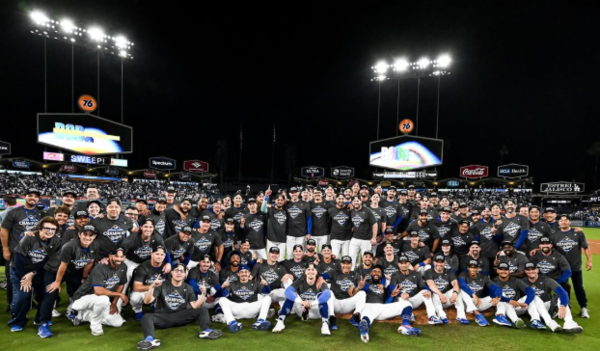 다저스는 네 경기만에 내셔널리그 왕좌를 차지하고 2년 연속 월드시리즈로 향한다. (사진=LA 다저스 SNS)