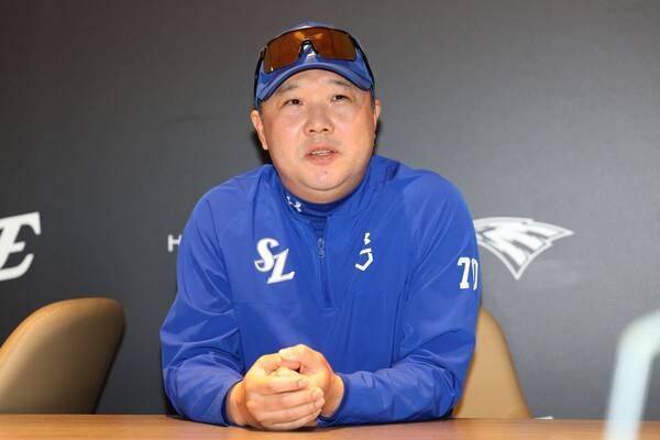 박진만 감독. ⓒ삼성 라이온즈