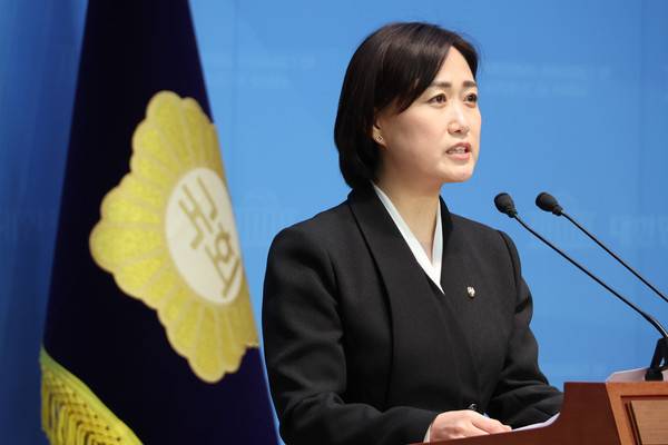 백승아 더불어민주당 원내대변인. 연합뉴스