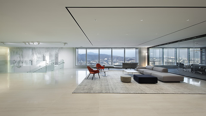 다원앤컴퍼니의 손을 거친 법무법인 태평양 내부 모습. <다원앤컴퍼니>