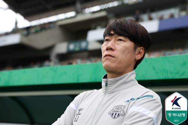 김은중 수원FC 감독. /사진=한국프로축구연맹 제공