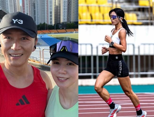 진태현, 박시은 부부와 한지혜 선수./인스타그램