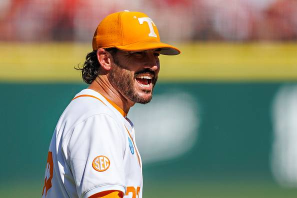 토니 비텔로 테네시대학 야구부 감독. 게티이미지