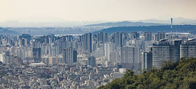 서울 아파트 전경. 뉴시스