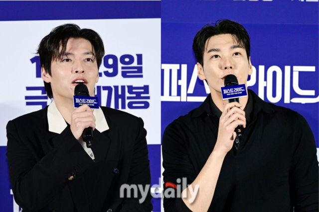 배우 강하늘(왼쪽), 김영광. / 마이데일리 DB