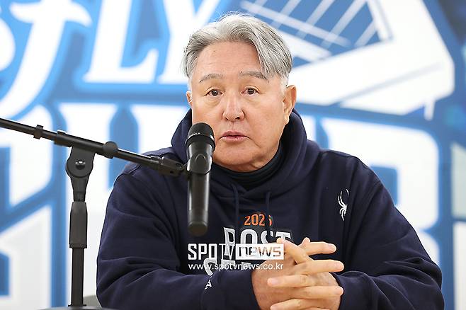 ▲ 5차전 총력전을 예고한 김경문 한화 감독 ⓒ곽혜미 기자