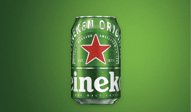 하이네켄 캔. (사진=하이네켄 홈페이지)