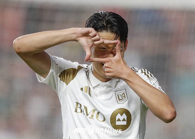 Los Angeles (LA) FC Son Heung-min. /AFPBBNews=News1