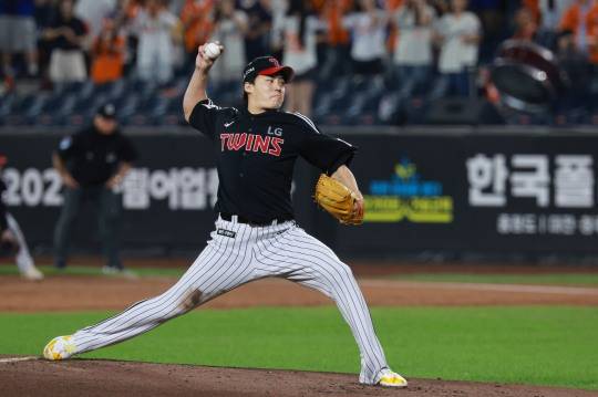 LG 선발투수로 나선 임찬규. 사진=연합뉴스