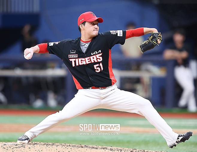 ▲ 올해도 변함없이 KIA 불펜에서 자신의 몫을 하며 팀 불펜을 이끈 전상현 ⓒ곽혜미 기자