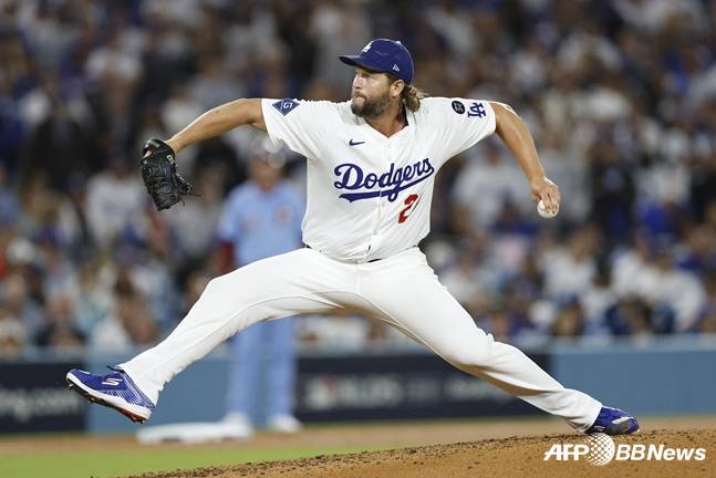 커쇼. /AFPBBNews=뉴스1