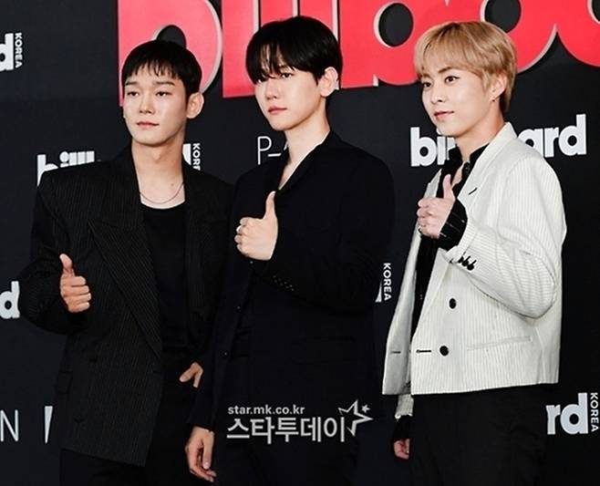 첸백시. 사진ㅣ스타투데이DB