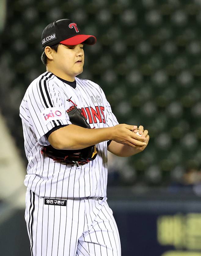 LG 장현식. 잠실=김민규 기자